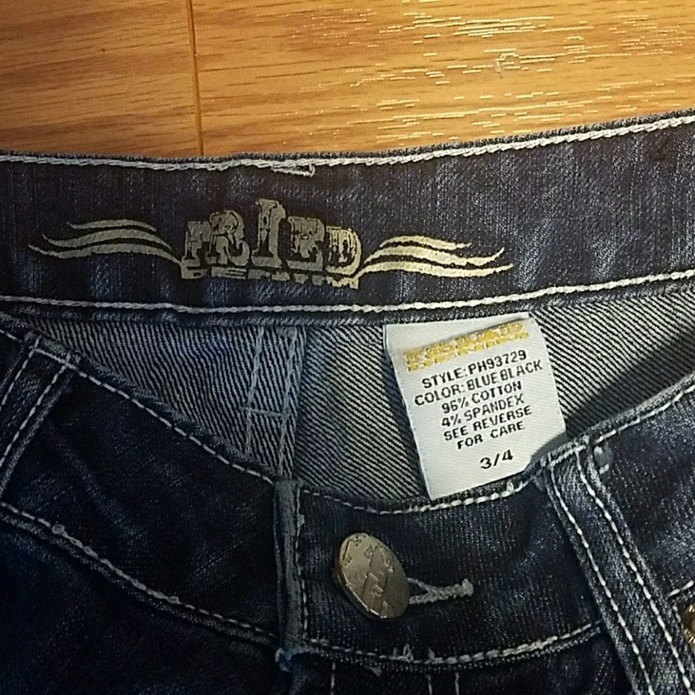 Fried Denim Juniors 3/4 jeans - Picture 3 of 6